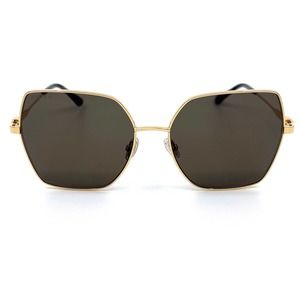 NWOT Jimmy Choo Gold Frame Sunglasses